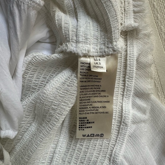 Free People White Long Sleeve Blouse - Picture 2 of 16